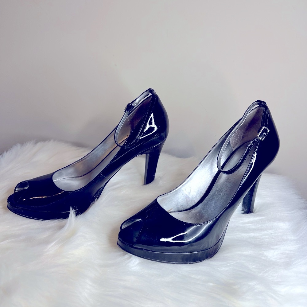Nine West Black Patent
